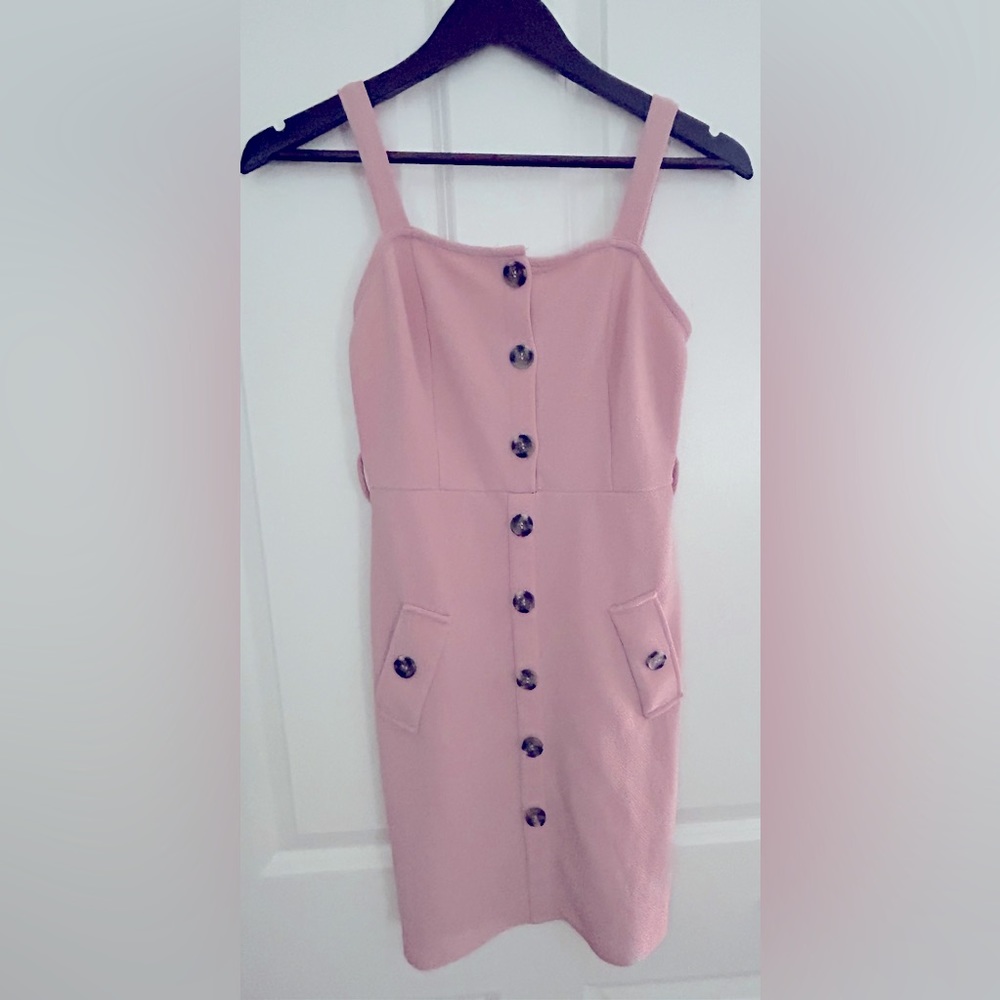 Pink Derek Heart Dress small